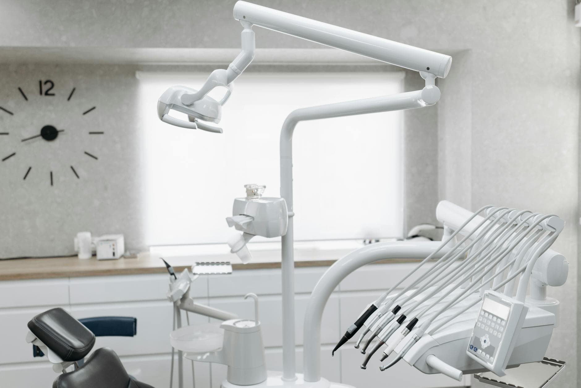 Modern, bright dental office